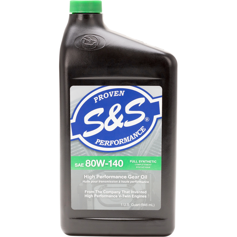 S&S CYCLE S&S GEAR OIL 80W140 1 QT 153756