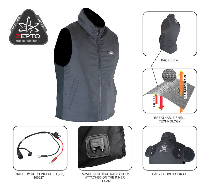 GEARS CANADA GENX4 HEATED VEST 42-44 100312-1-M