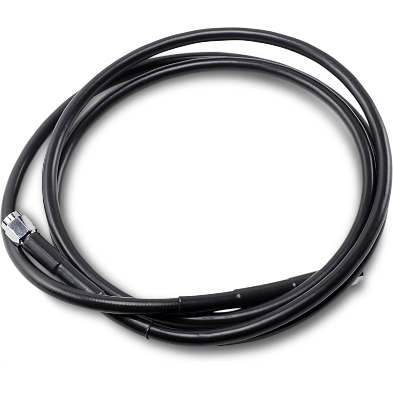 DRAG SPECIALTIES BLACK S/S BRAKE LINE 70" 870-BLK