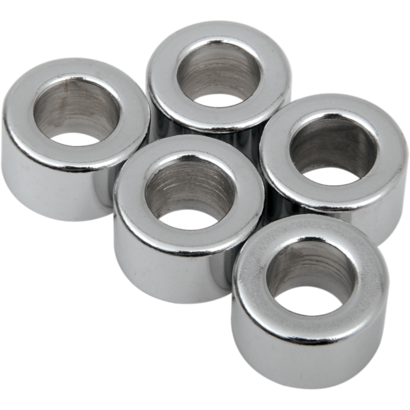 DRAG SPECIALTIES 5/16" X 3/8" SPACERS, POLY BAG (5) MPB509