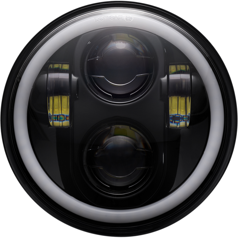 CUSTOM DYNAMICS HEADLIGHT PG 5.75"HALO B PG-575-B