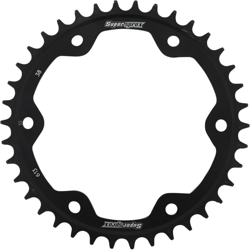 SUPERSPROX SPKT REAR STEEL BK 38T RFE-613-38-BLK