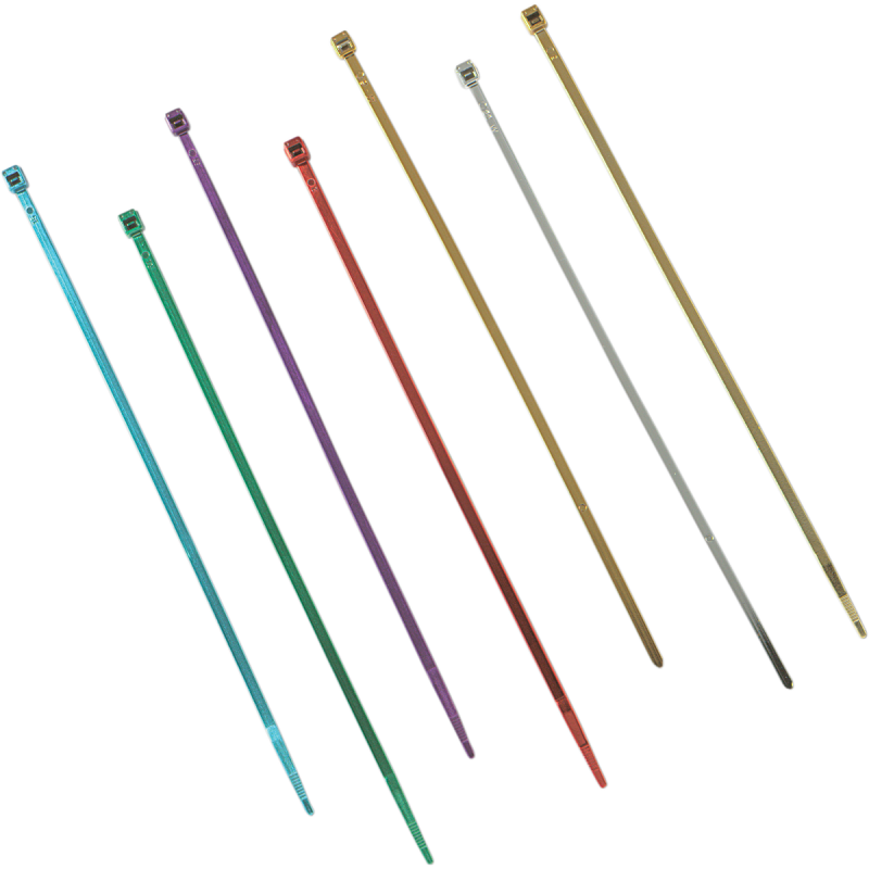 DRAG SPECIALTIES 4" CHROME WIRE TIES (10PK) DS-193048
