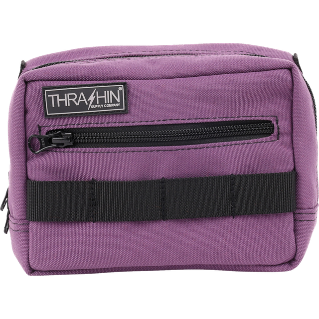 THRASHIN SUPPLY CO. BAG HANDLEBAR TSC PURPLE THB-0024