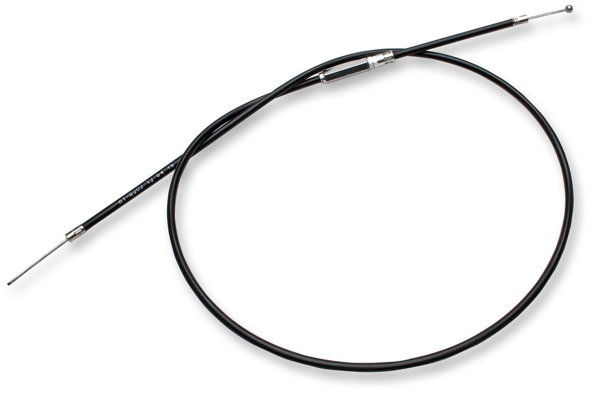 MOTION PRO UNIV COMP REL/THROTTLE CABLE BLACK VINYL 01-0203