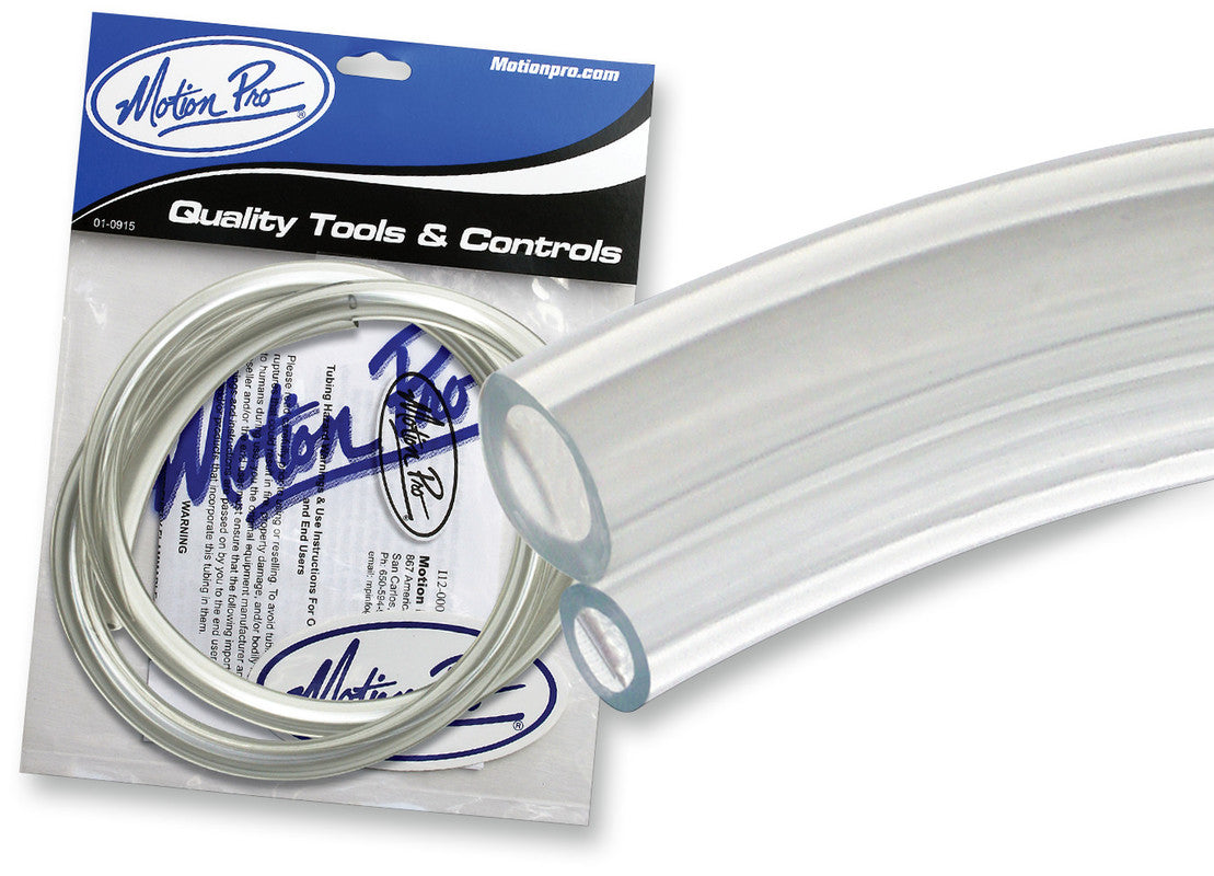 MOTION PRO MP CLEAR PVC FUEL LINE 1/8" ID X 3' 12-0062