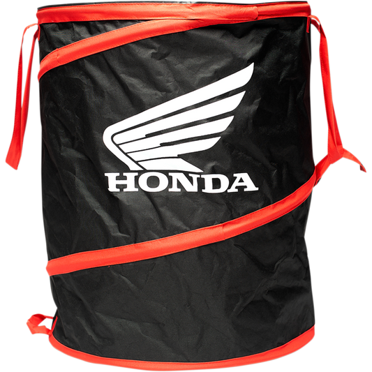 FACTORY EFFEX APPAREL TRASH CAN HONDA BK/RD 22-45360