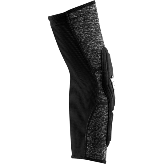 100% RIDECAMP ELBOW GUARDS GREY HEATHER/BLACK MD 70000-00006