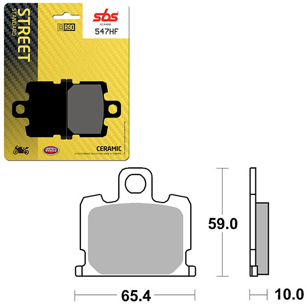 SBS ATV/UTV CERAMIC BRAKE PAD  6190547100
