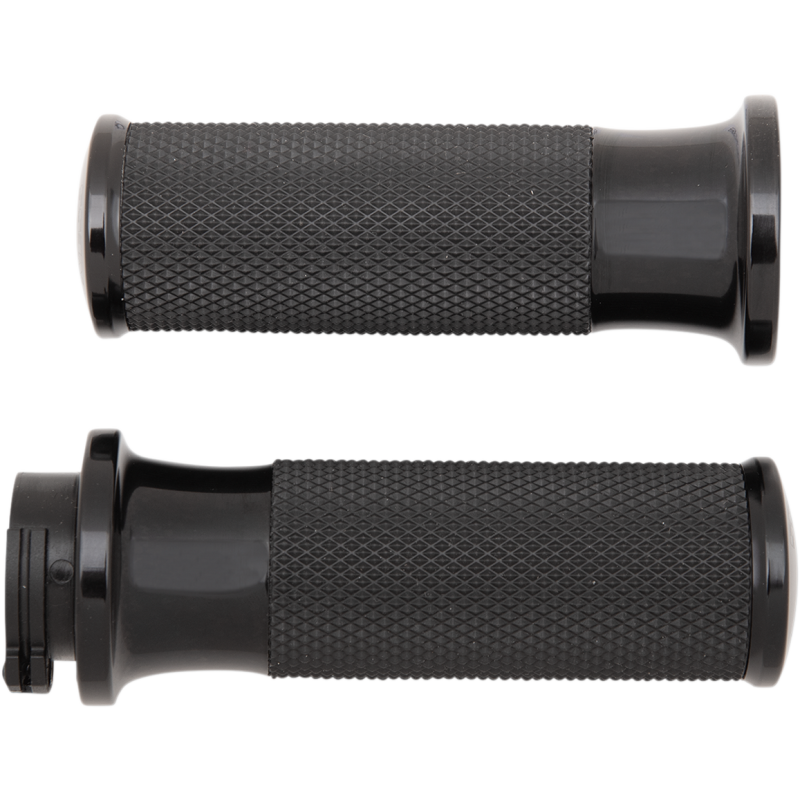 ARLEN NESS GRIPS SMOOTHIE H-D CBL LONG BLK 07-321