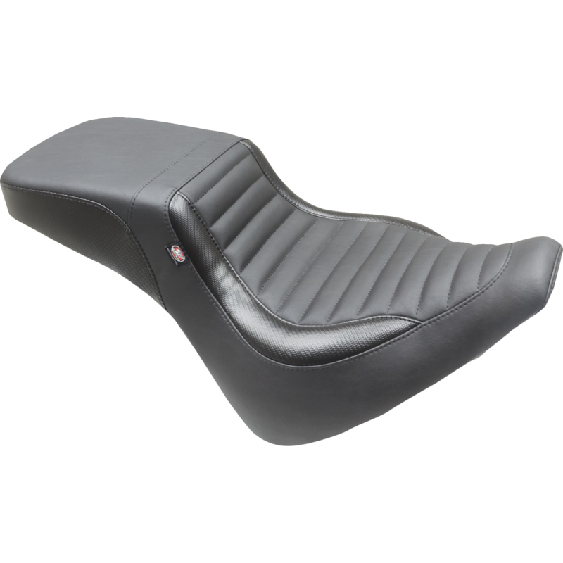MUSTANG SQUAREBACK 2-UP SEAT BLACK TUCK-N-ROLL BREAKOUT 18-21 76006