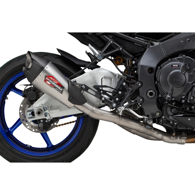 YOSHIMURA 22-24 MT-10 AT2 RACE 3/4 SYSTEM SS/SS/CF WF 13101CP520
