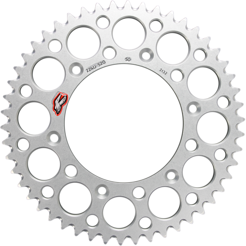 RENTHAL RENTHAL SPROCKET 224U-520-50GP SILVER 224U-520-50GPSI