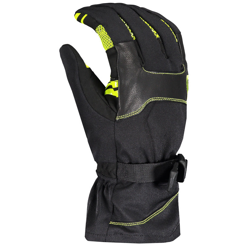 SCOTT XGLOVES SHORT CUBRICK BLACK/LIME GREEN L 262553-2897008