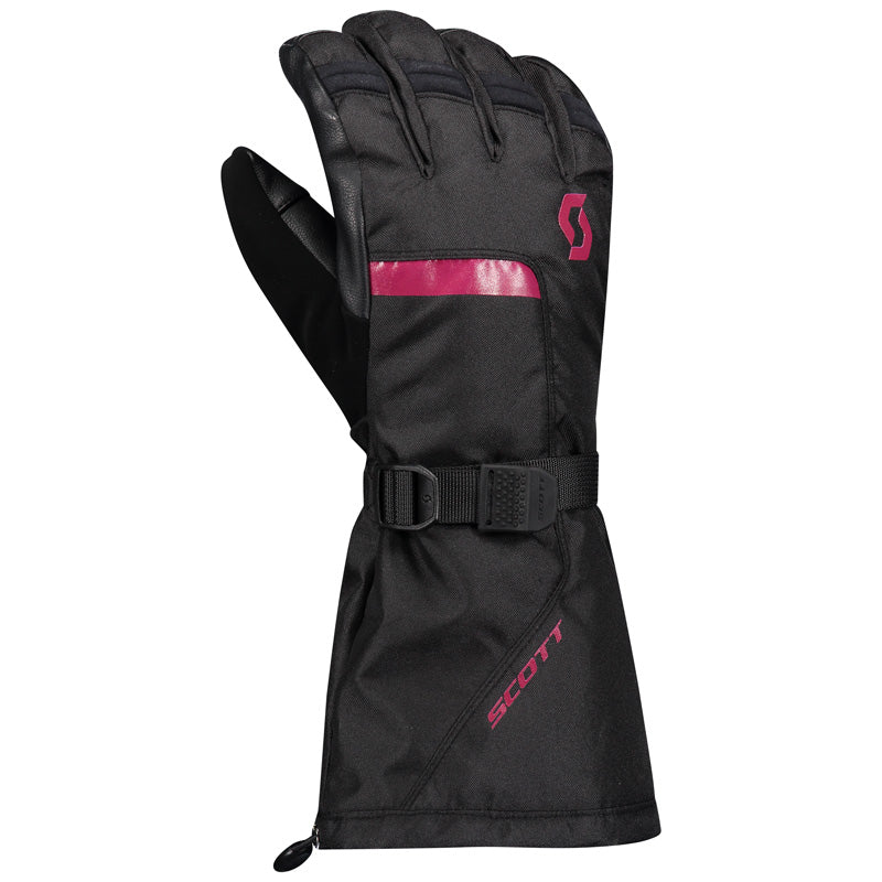 SCOTT XGLOVES W'S ROOP BLACK/PINK L 273330-1254008