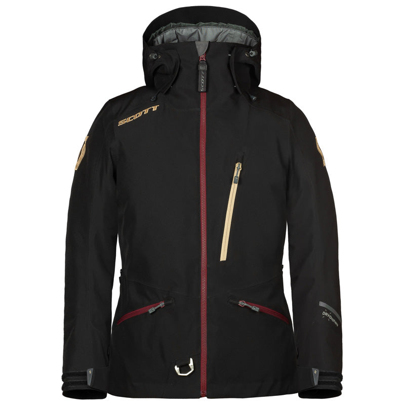 SCOTT XJACKET W'S INTAKE DRYO BLACK/WARM BEIGE L 285597-7425008