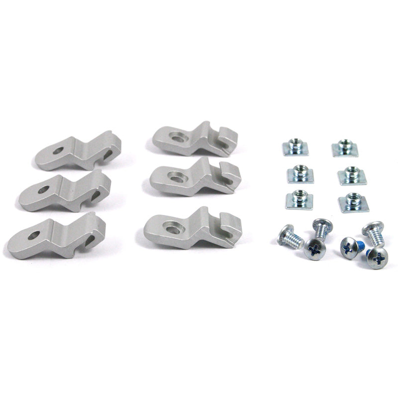 SCOTT MX BOOT BUCKLE SET 550 SILVER/BLACK 244915-1015223