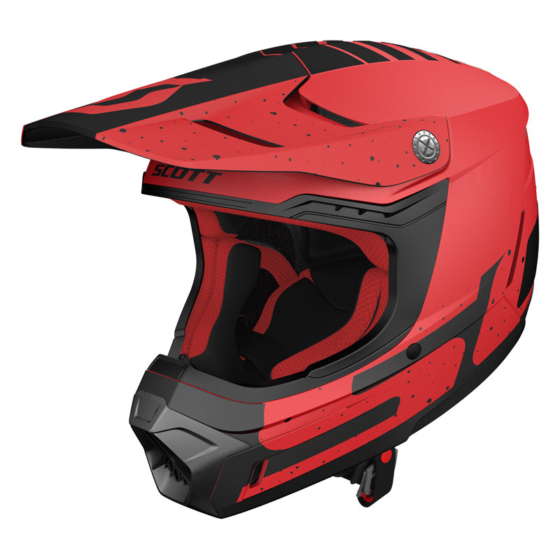 SCOTT SCO HELMET 350 EVO PLUS TEAM ECE RED/BLACK L 268019-1018008