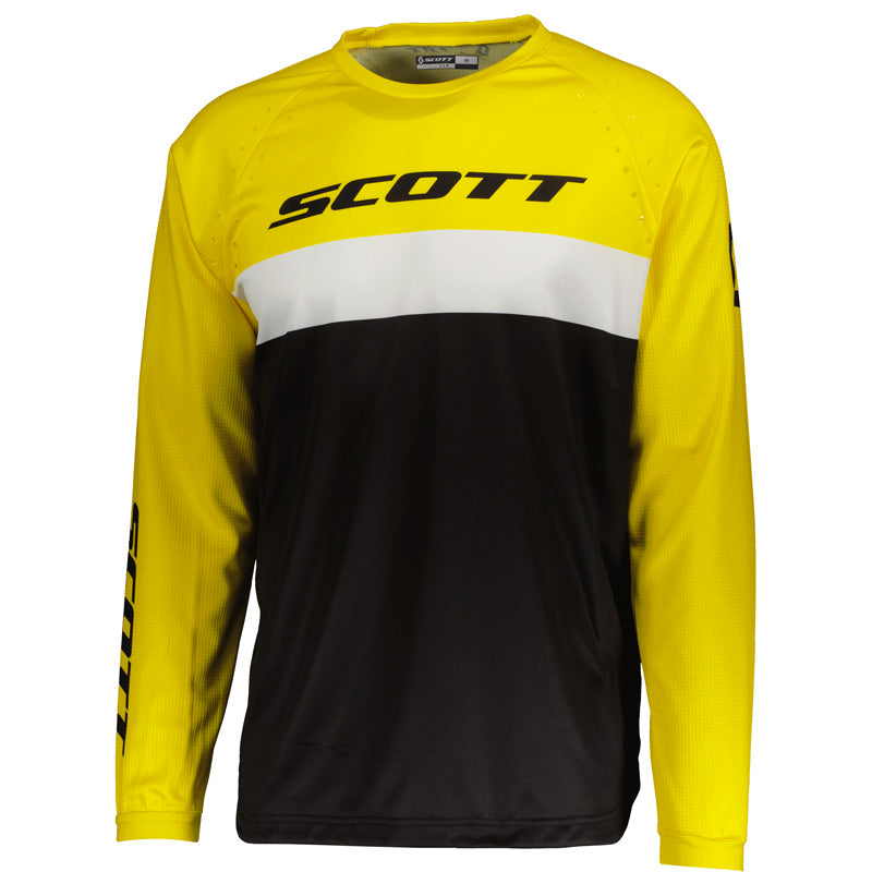 SCOTT JERSEY 350 SWAP EVO BLACK/YELLOW L 285587-1040008