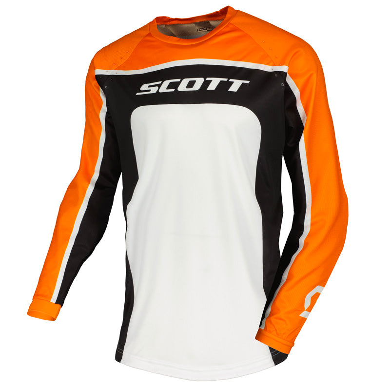 SCOTT JERSEY 350 TRACK EVO BLACK/ORANGE L 285584-1042008