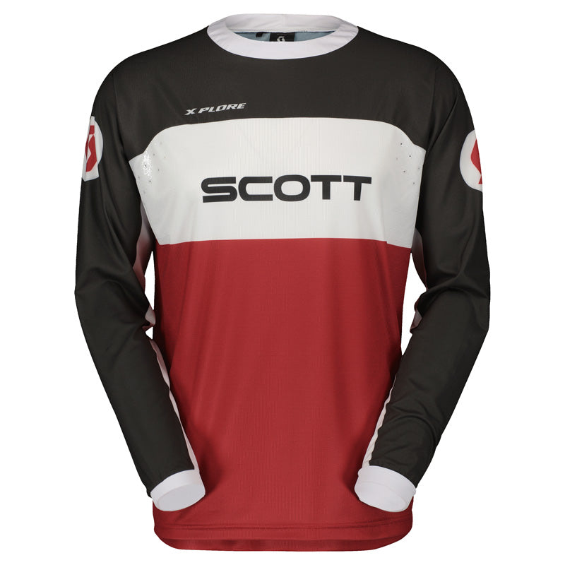 SCOTT JERSEY X-PLORE SWAP RED/BLACK L 292378-1018010