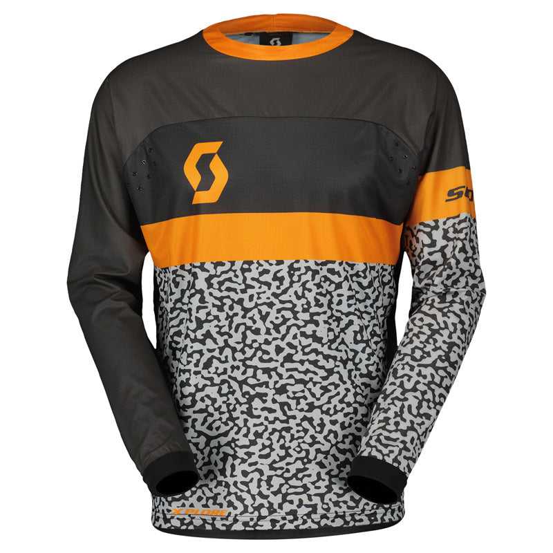 SCOTT JERSEY X-PLORE SWAP GREY/ORANGE L 292378-1294010