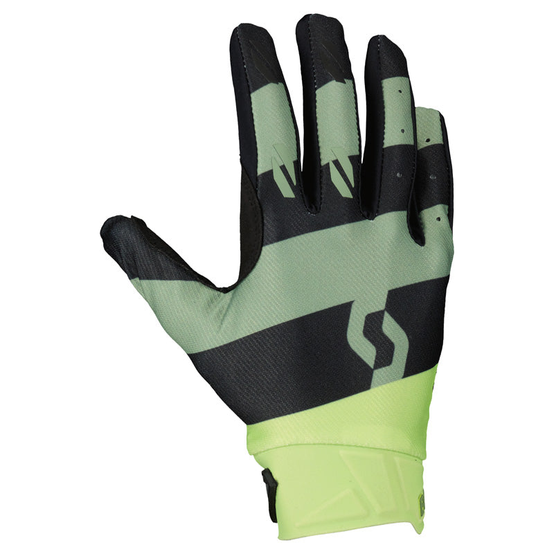SCOTT XGLOVES EVO RACE GREEN/BLACK L 418197-1089010