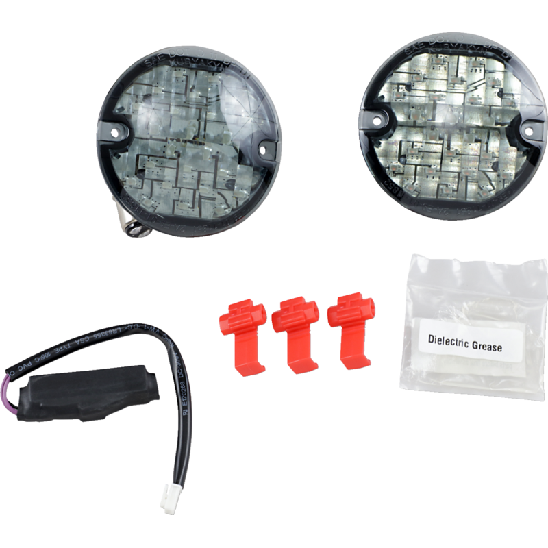 KURYAKYN 89-17 ASSORT FLAT SMK LED FRT T/S LENS PN 5441 KUR5441