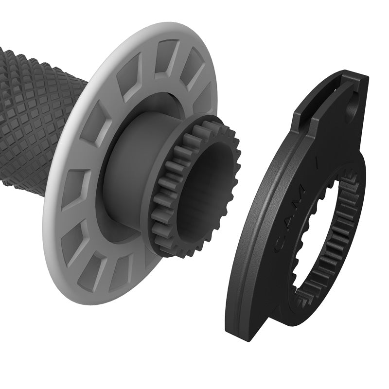 SCOTT XGRIPS SX II LOCK-ON + CAM SET BLACK/GREY 292452-1001
