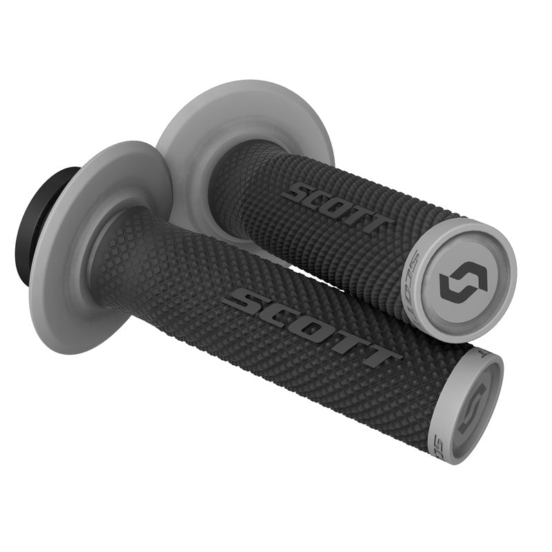 SCOTT XGRIPS SX II LOCK-ON + CAM SET BLACK/GREY 292452-1001