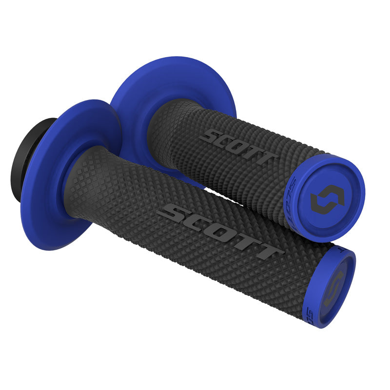 SCOTT XGRIPS SX II LOCK-ON + CAM SET BLACK/BLUE 292452-1004