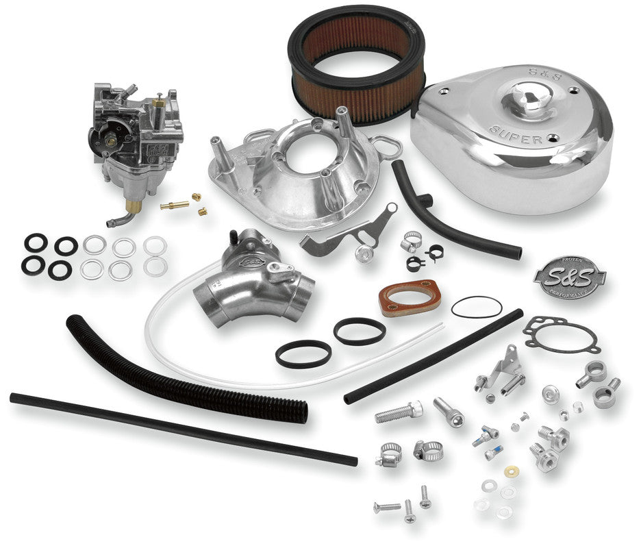 S&S CYCLE 93-99 EVO B/T "E" CARB KIT ASSEMBLY 11-0419