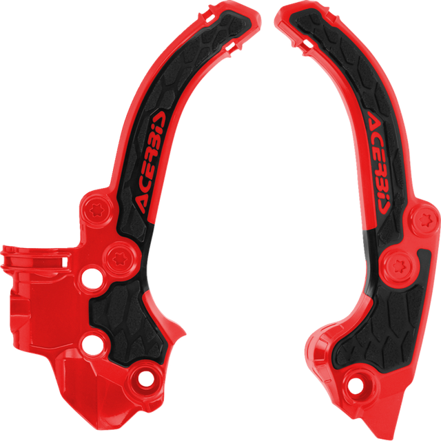 ACERBIS FRAME GUARDS- X-GRIP SX50:24 RED/BLACK 2985911018