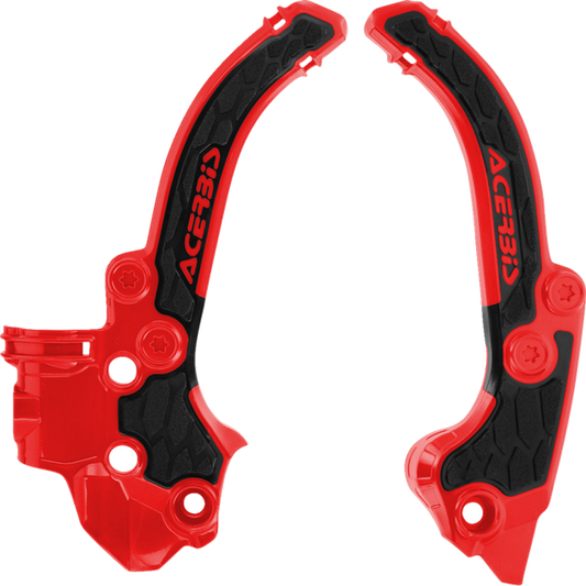 ACERBIS FRAME GUARDS- X-GRIP SX50:24 RED/BLACK 2985911018