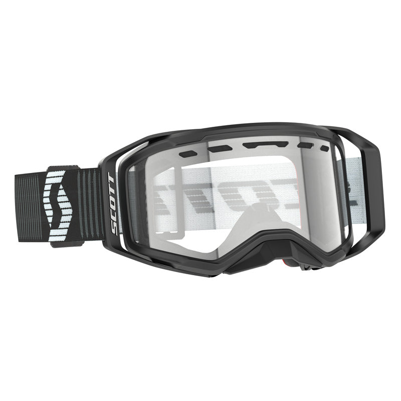 SCOTT XPROSPECT 2.0 ENDURO GOGGLES BLACK/WHITE - CLEAR 421477-1007043