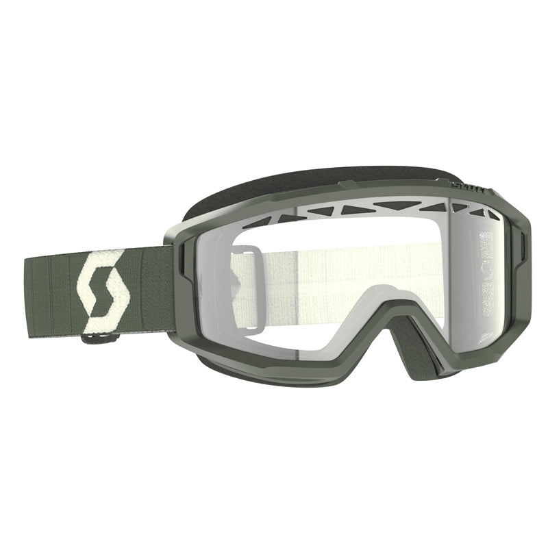 SCOTT XPRIMAL ENDURO GOGGLES KHAKI GREEN - CLEAR 278599-6312043