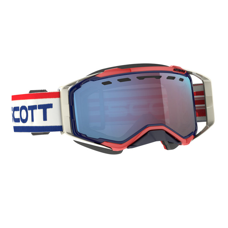 SCOTT GOGGL PROSPECT SNOW RETRO WHITE/BLUE LS BLUE CHRO 278603-7433307