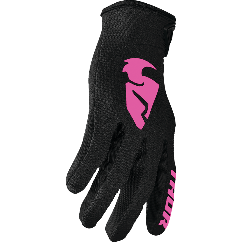 THOR GLOVE WMN SECTOR BK/PK XL 3331-0245