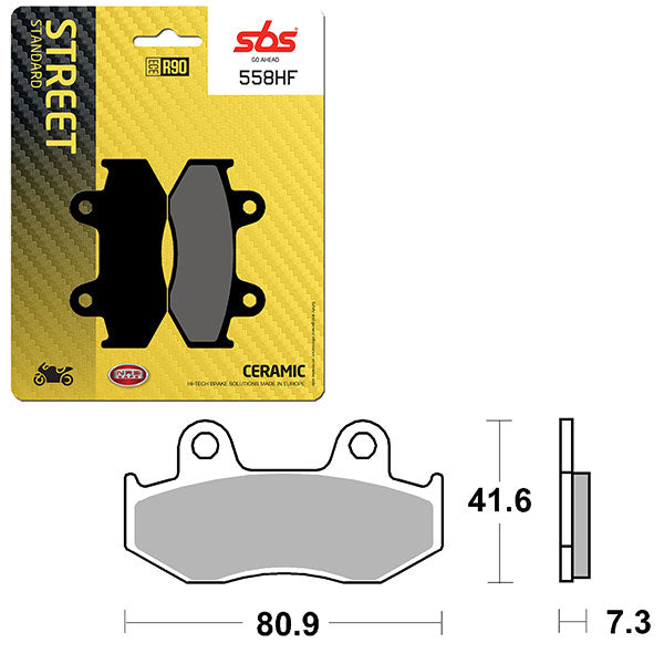 SBS ATV/UTV CERAMIC BRAKE PAD  6190558100