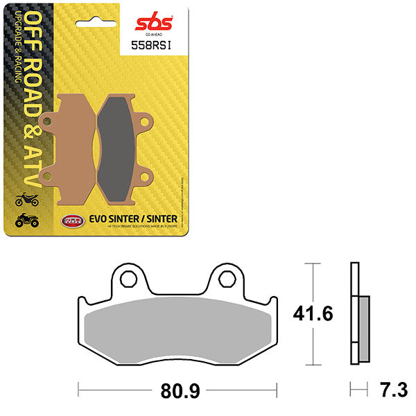 SBS EVO SINTER BRAKE PAD  6280558100
