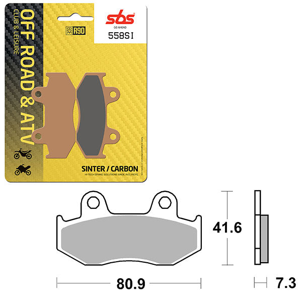 SBS ATV/UTV SINTER BRAKE PAD  6240558100