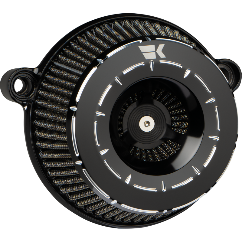 KHROME WERKS INSTIGATOR AIR CLEANER - TRACER - BLACK - M8 250110