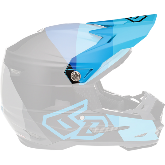 6D HELMETS VISOR  YOUTH ATR2 RANGE BL 72-4138