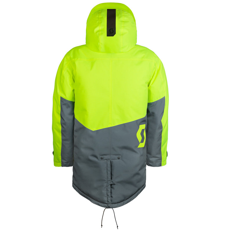 SCOTT COAT WARM-UP GREY/NEON YELLOW L/XL 292392-5776011