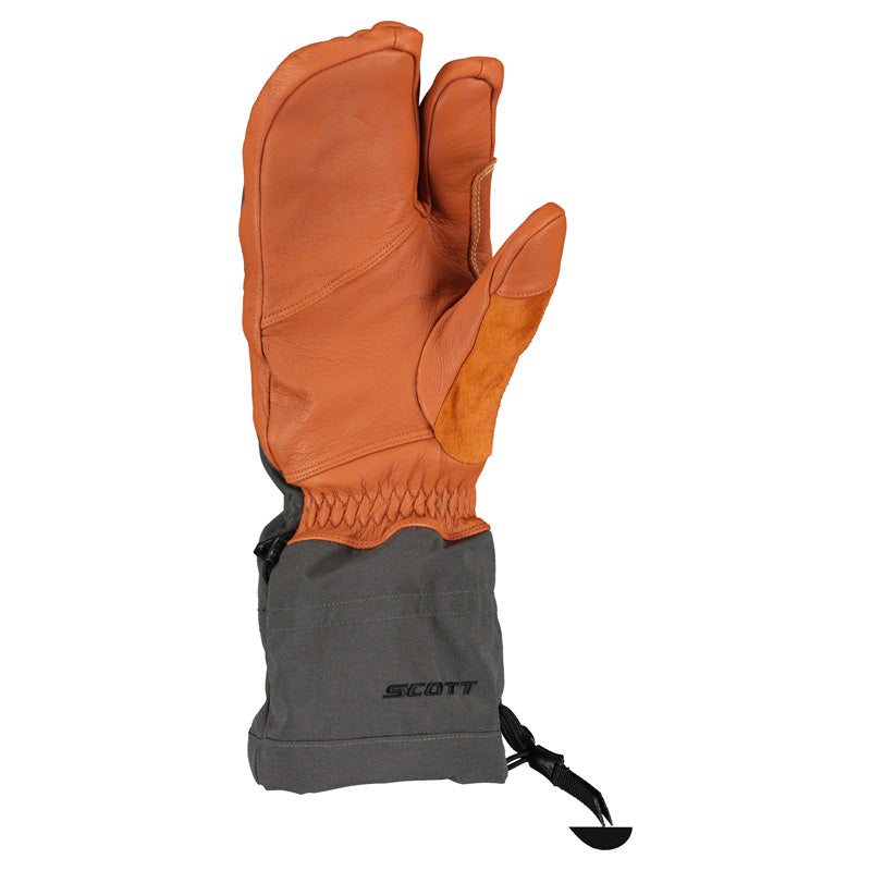SCOTT GLOVE EXPLORAIR ALPINE DARK GREY/BURNT ORANGE L 291895-5237001