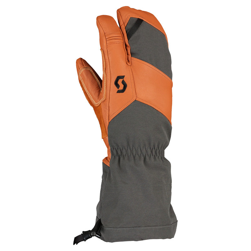 SCOTT GLOVE EXPLORAIR ALPINE DARK GREY/BURNT ORANGE L 291895-5237001