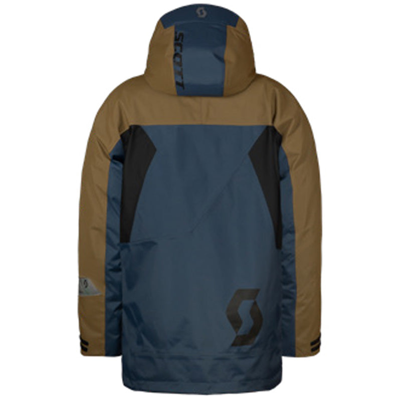 SCOTT JACKET XT SHELL DRYO EARTH BROWN/DARK BLUE L 278413-7030008