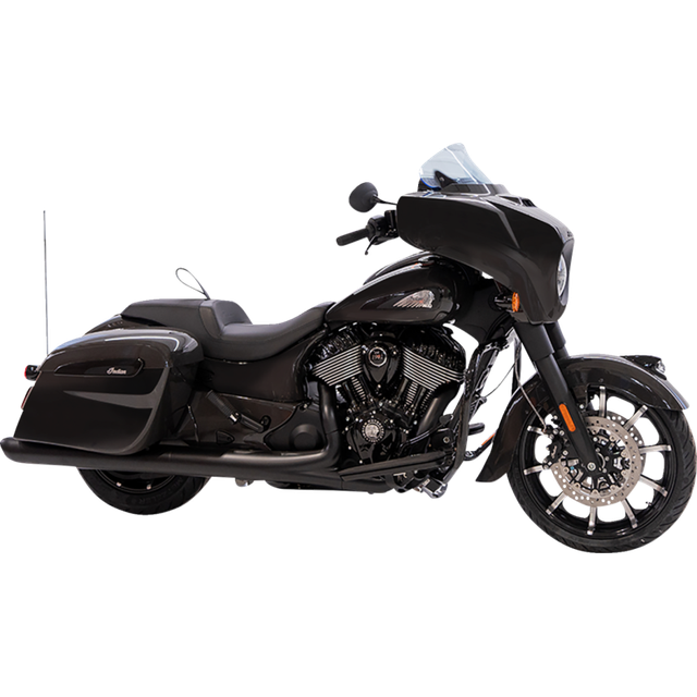 KLOCK WERKS CHIEFTAIN -14-24 - FLR WINDSHIELD - 10" -BLUE ICE KWW-04-0635