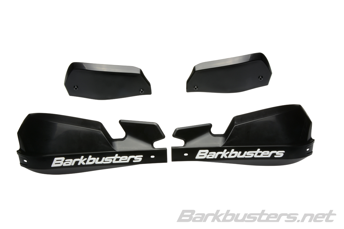 BARKBUSTERS VPS PLASTIC GUARDS ONLY W/VHD. BLACK VPS-003-01-BK
