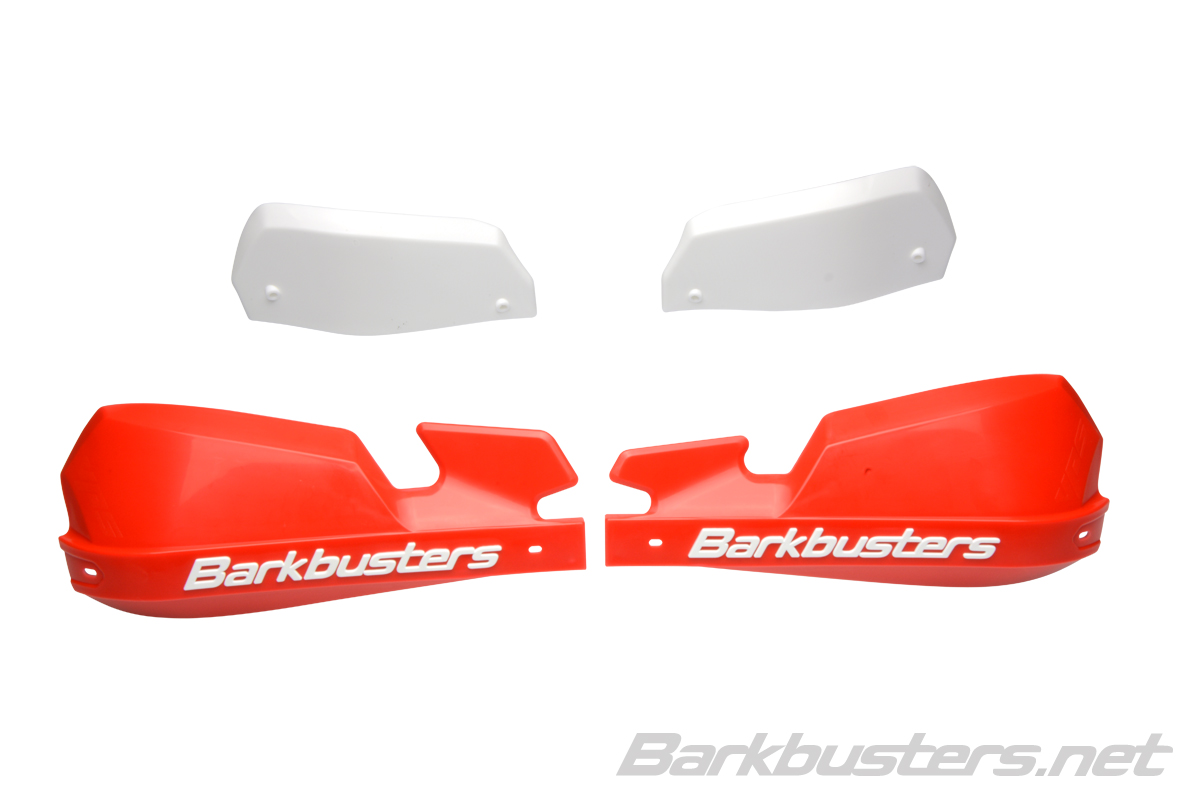 BARKBUSTERS VPS PLASTIC GUARDS ONLY W/VHD. RED VPS-003-01-RD